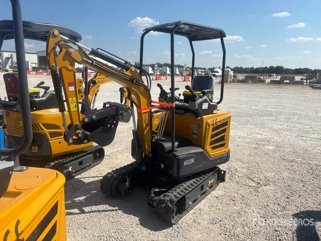 2026 CFG MX20R Mini Excavator (Unused)