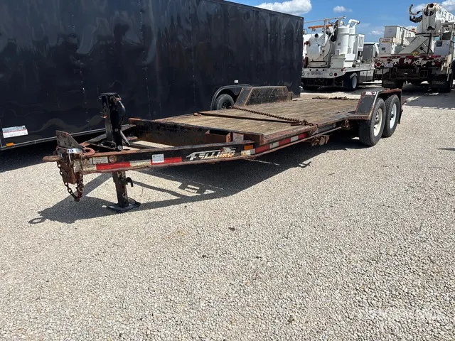2015 Felling 20 ft T/A Tilt Deck Trailer