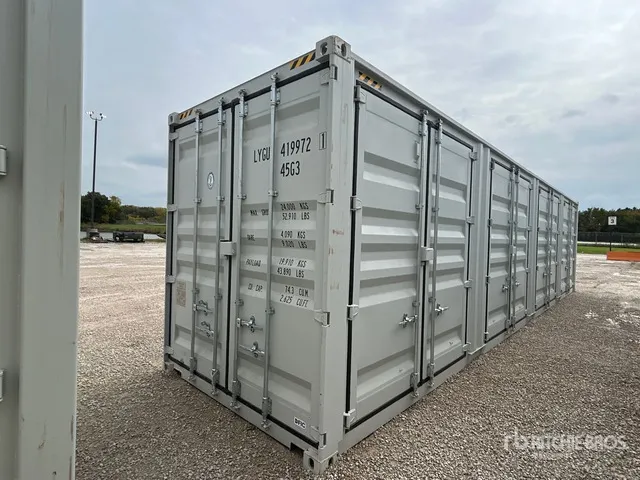 2026 40 ft High Cube Multi-Door Storage Container