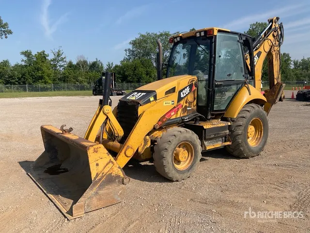 2012 Cat 420F 4x4 Backhoe Loader