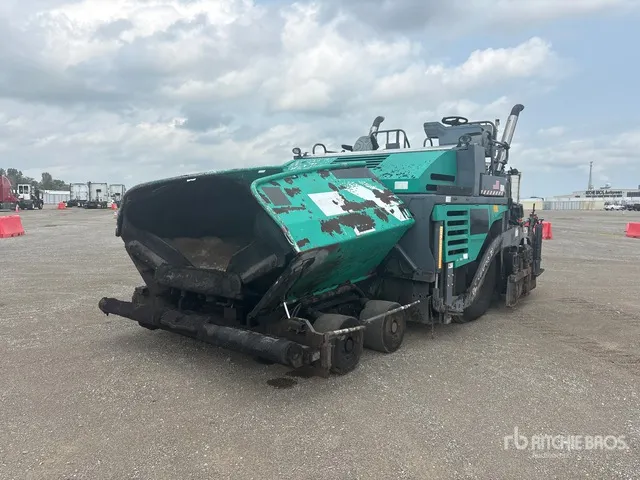 2010 Vogele Vision 5203-2 Wheel Asphalt Paver