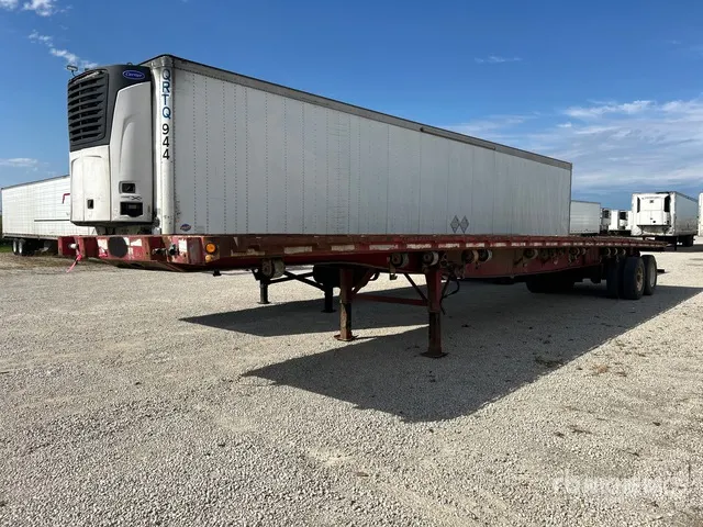 2003 Great Dane 48 ft T/A Flatbed Trailer