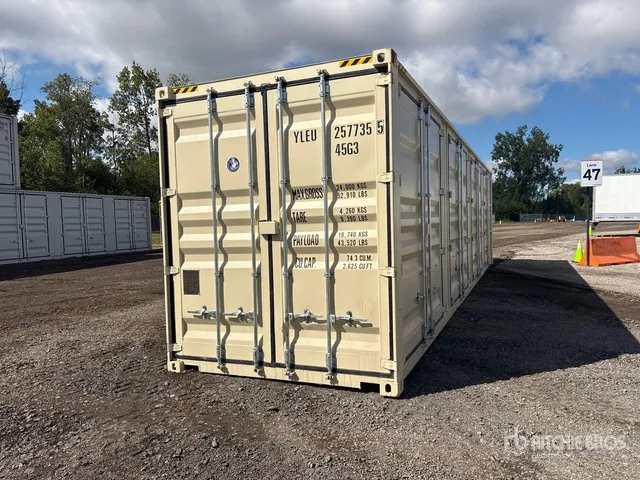 2026 40 ft High Cube Multi-Door Storage Container