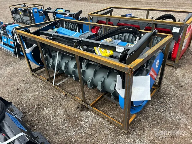 2026 Raytree RMDM72SS 72 in Drum Skid Steer Mulcher (Unused)