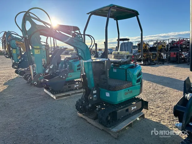 2026 CFG QK16R Mini Excavator (Unused)
