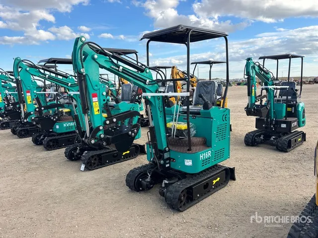 2026 CFG H16R Mini Excavator (Unused)