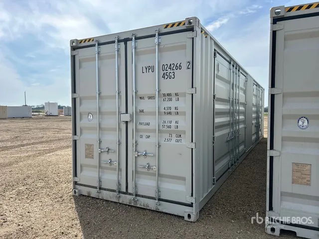 2026 40 ft High Cube Multi-Door Storage Container