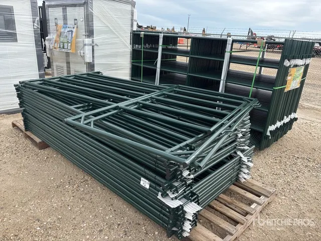 Quantity of (56) 2026 Suihe NP10-54-2 10 ft Powder Coated Livestock Panel (Unused)