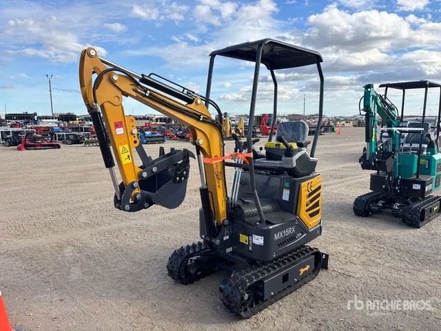 2026 CFG MX15RX Mini Excavator (Unused)
