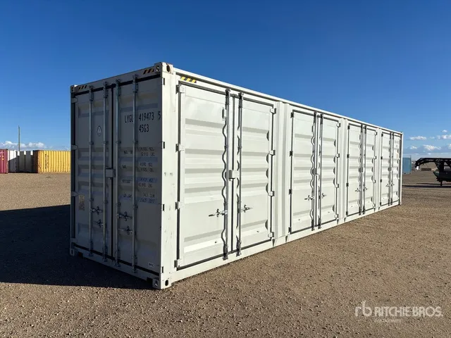 2026 40 ft One-Way High Cube Multi-Door Storage Container