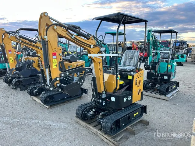 2026 CFG H13R Mini Excavator (Unused)