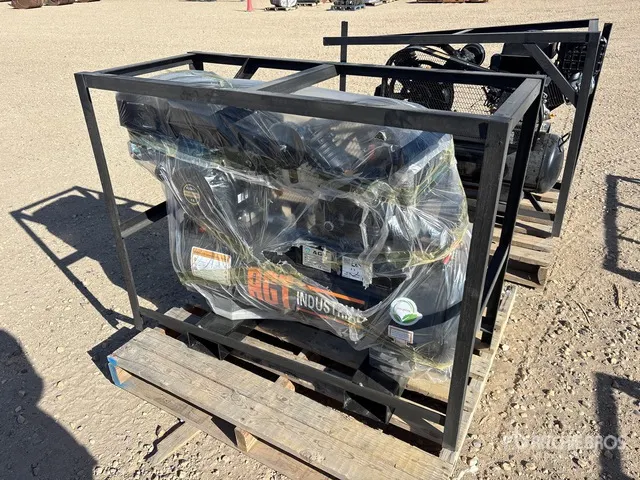 2026 AGT AC Skid-Mounted 40 gal Air Compressor (Unused)