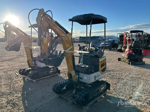 2026 CFG XZ20R Mini Excavator (Unused)
