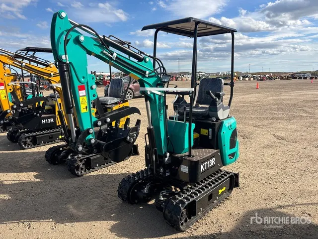 2026 CFG KT13R Mini Excavator (Unused)