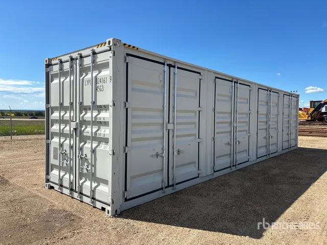 2026 40 ft High Cube Multi-Door Storage Container