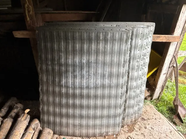 Quantity of (10) Behlin Grain Bin Panels
