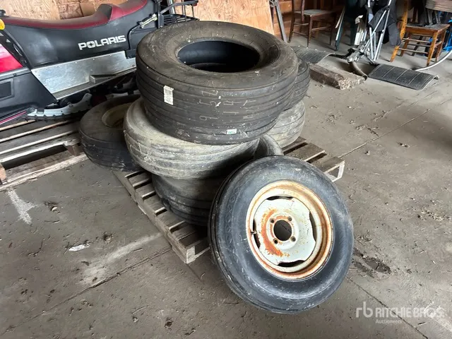 Quantity of Various Sizes Tires