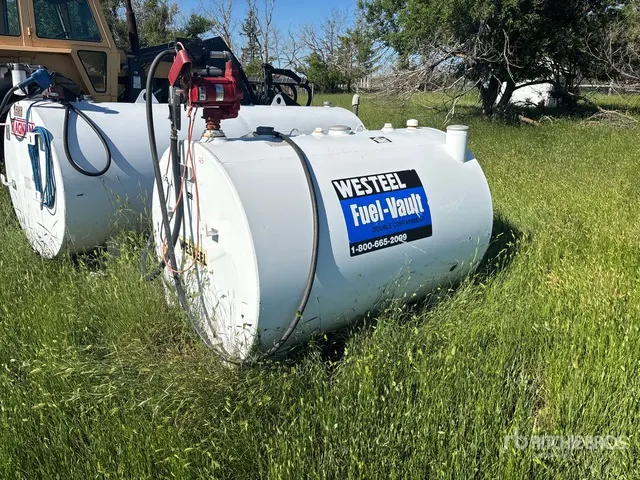 2012 Westeel FUEL-VAULT 2290 L Steel Fuel Tank