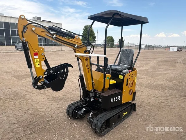 2026 CFG H13R Mini Excavator (Unused)
