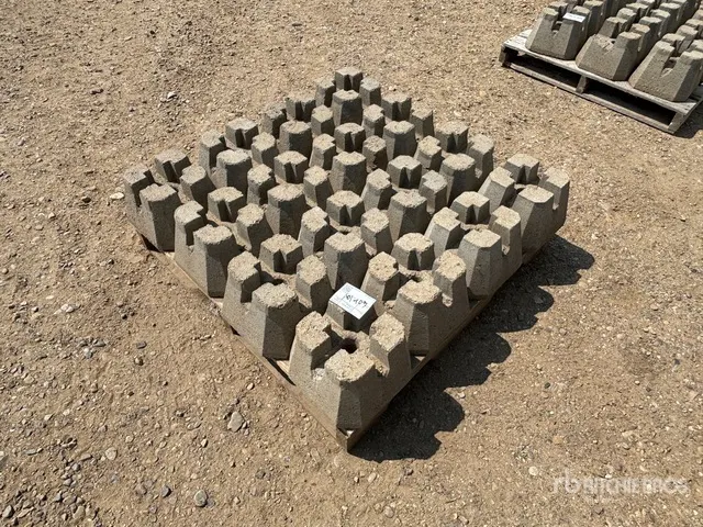 Quantity of (16) Concrete Deck Blocks
