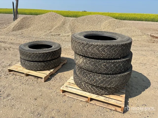 Quantity of (6) 11R24.5 Tires