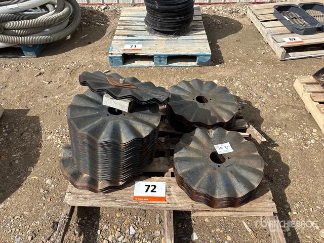 Quantity of (80) 20 in x 13 Wave Coulter Blade - Fits Mandako 4030 Twister Tandem Disc