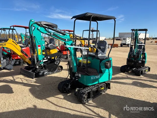 2026 CFG KV16R Mini Excavator (Unused)