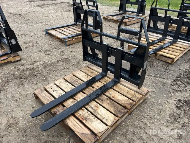 Quantity of (5) 2026 AGT ISOCPF48-4400-FF 48 in 4400 lb Wheel Loader Forks (Unused)
