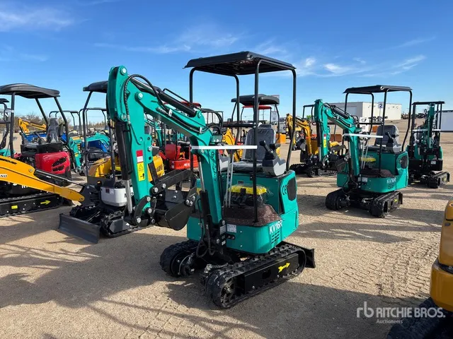 2026 CFG KV16R Mini Excavator (Unused)