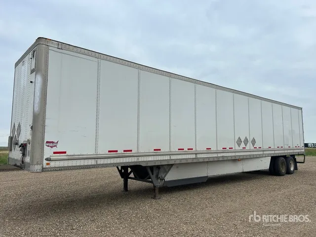 2020 Wabash 53 ft x 102 in T/A Van Trailer