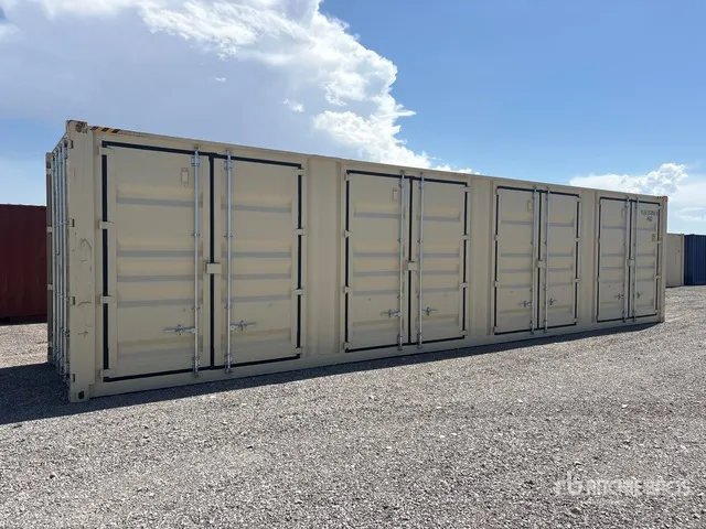 2026 40 ft High Cube Multi-Door Storage Container