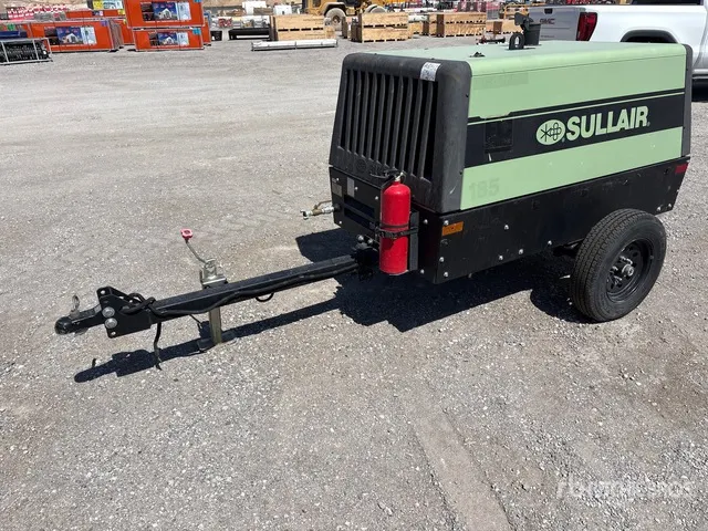 2020 Sullair 185DPQ 185 cfm Mobile Air Compressor