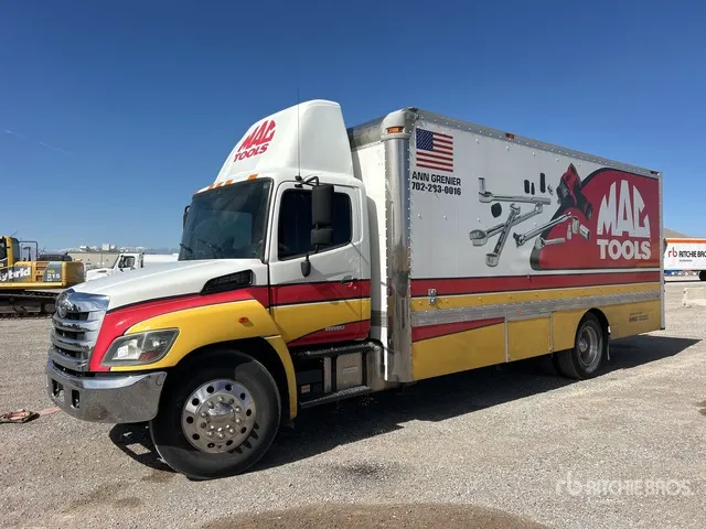 2016 Hino 268 4x2 Van Truck