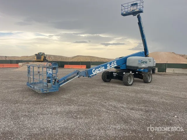 2016 Genie S-65 4WD Diesel Telescopic Boom Lift