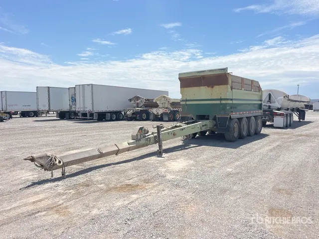 1997 TRLR 17 ft Quad/A Pup Dump Trailer