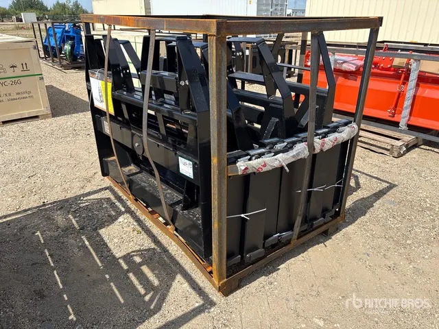 Quantity of (5) 2026 AGT ISOCPF48-6600-FF 48 in 6600 lb Wheel Loader Forks (Unused)