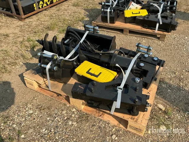 Quantity of (7) 2026 AGT 12EX-SET7 Mini Excavator Attachment Set (Unused)