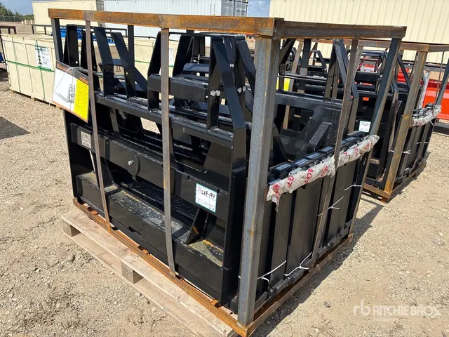 Quantity of (5) 2026 AGT ISOCPF48-6600-FF 48 in 6600 lb Wheel Loader Forks (Unused)