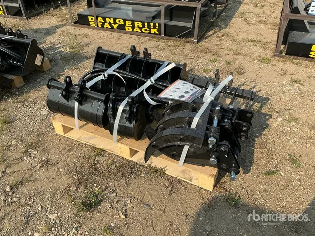 Quantity of (9) 2026 AGT 12EX-ATA Mini Excavator Attachments (Unused)