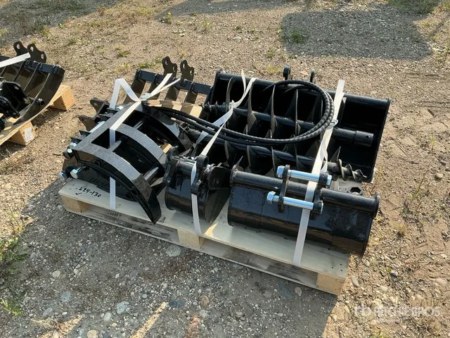Quantity of (9) 2026 AGT 12EX-ATA Mini Excavator Attachments (Unused)