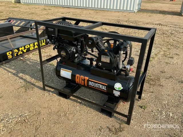 2026 AGT AC Skid-Mounted 40 gal Air Compressor (Unused)