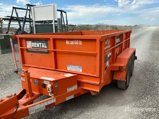 2020 Snake River DMP610 Dump Utility Trailer