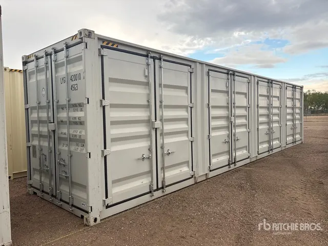 2026 40 ft High Cube Multi-Door Storage Container