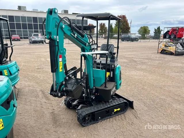 2026 CFG KT13R Mini Excavator (Unused)