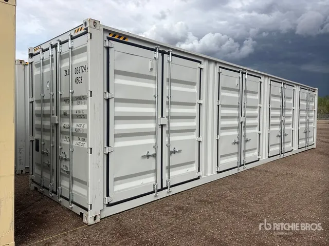 2026 40 ft High Cube Multi-Door Storage Container