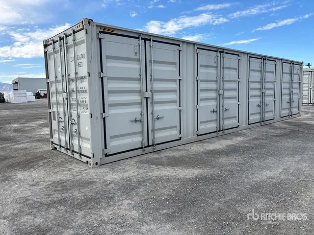 2026 40 ft High Cube Multi-Door Storage Container