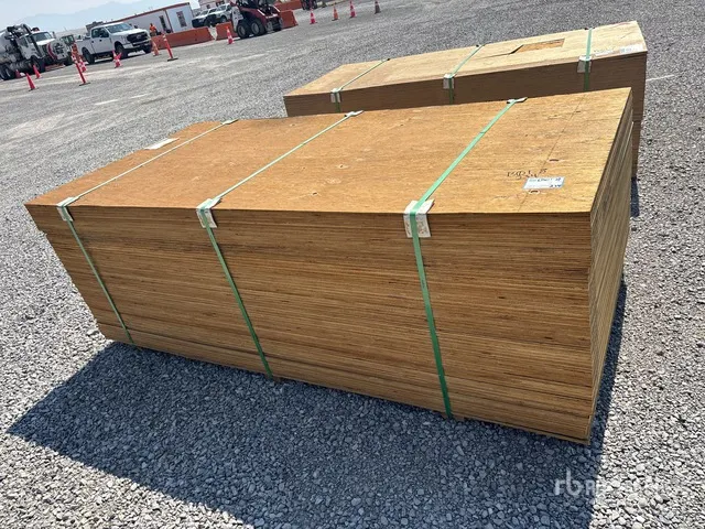 Quantity of (40) (40) 3/4" 4x8 CSP/DFP No Stamp Plywood (Unused)