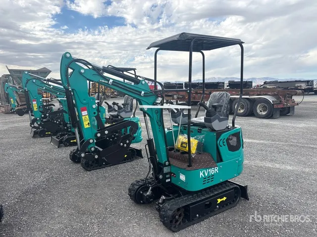 2026 CFG KV16R Mini Excavator (Unused)