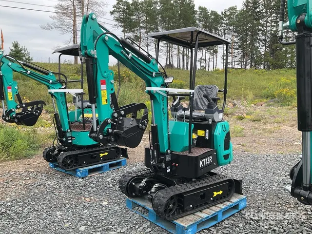 2026 CFG KT13R Mini Excavator (Unused)