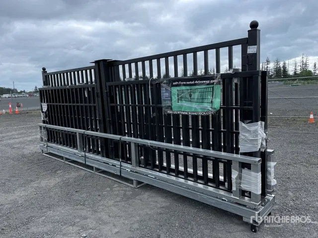 Quantity of (3) 2026 Suihe NFG-20FC-3 20 ft Farm Metal Driveway Gate (Unused)